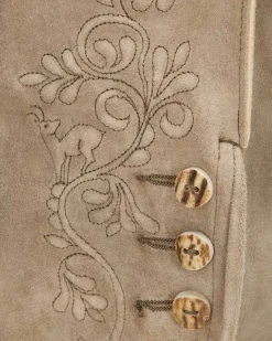 Loisachtal Lederhose aus Ziegenleder