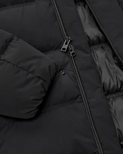 Long Puffer Daunenjacke