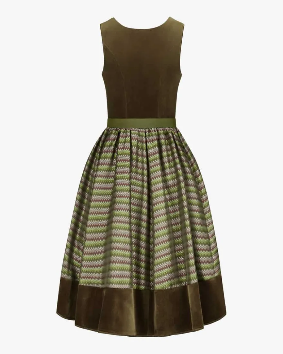 Lorient Midi-Dirndl mit Schürze