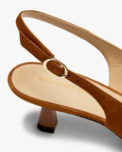 Luxe Saddle Slingpumps