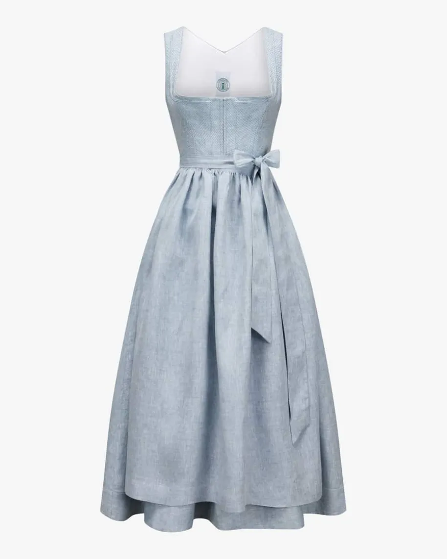 Lyana Leinendirndl lang mit Sylvia Schürze