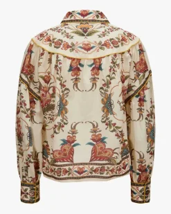 Majestic Hearts Bluse