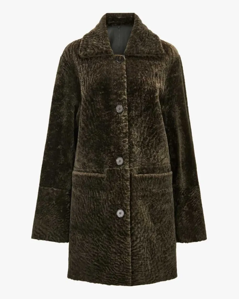 Mar Wende-Schafsfellmantel