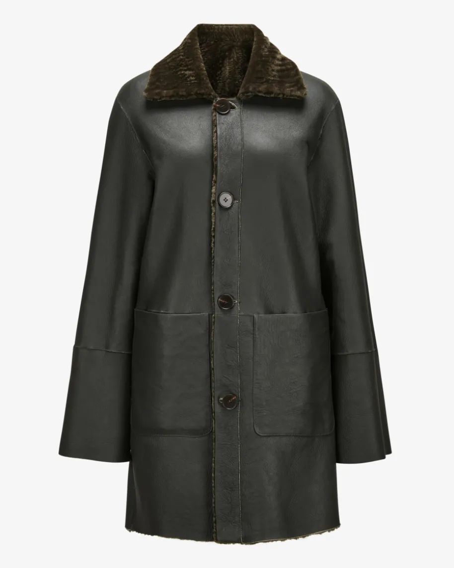 Mar Wende-Schafsfellmantel