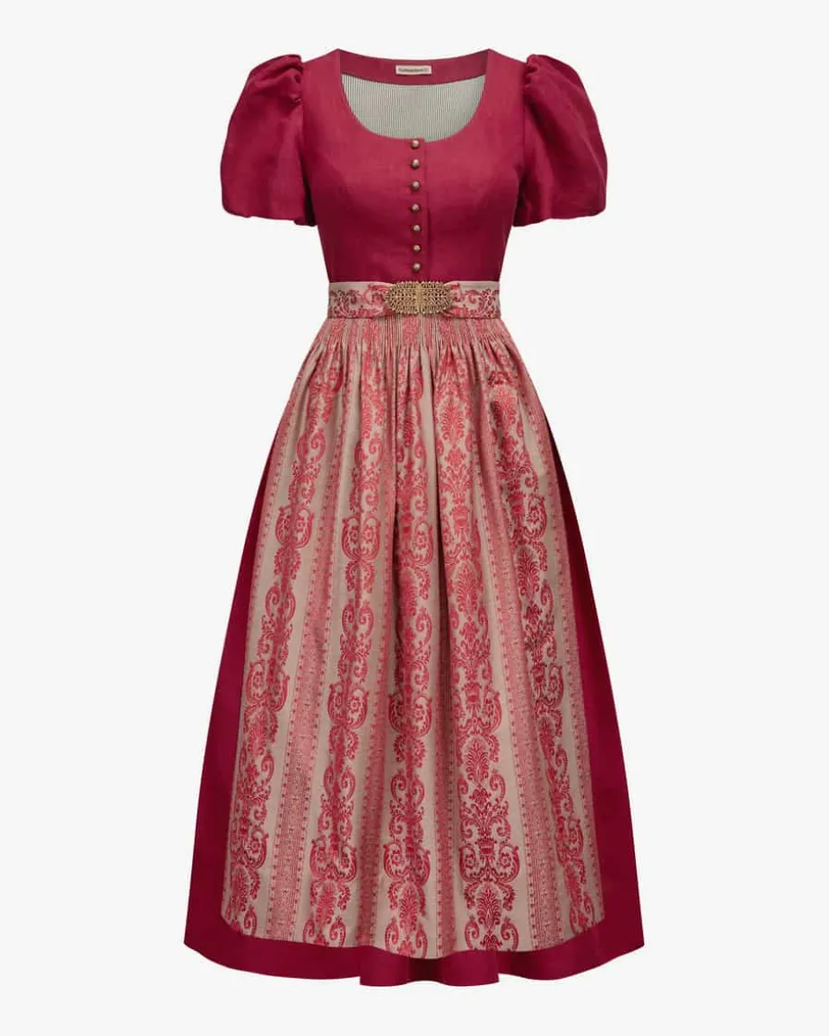 Margret Dirndl lang mit Schürze