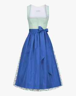 Marie Midi-Dirndl mit Seidenschürze