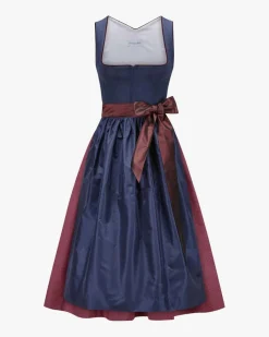 Marie Midi-Dirndl mit Seidenschürze