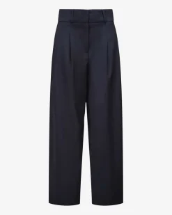 Marlenehose aus Schurwollmix