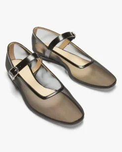 Mary Jane Mesh Ballerinas