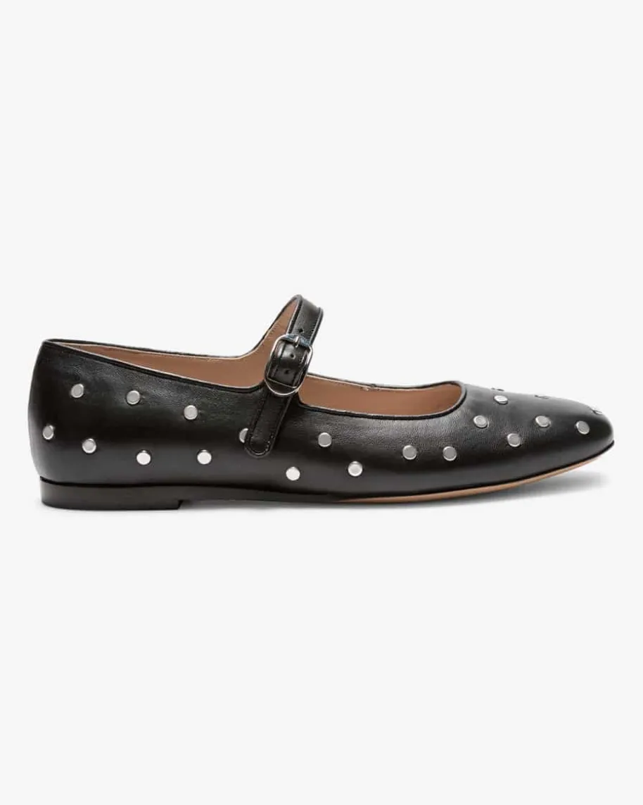 Mary Jane Studded Ballerinas
