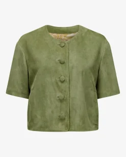 Mavie Trachten-Lederjacke