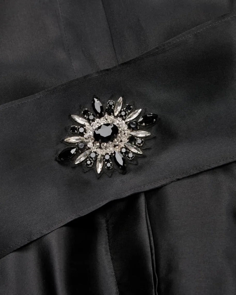 Miasole Long Seidenkleid