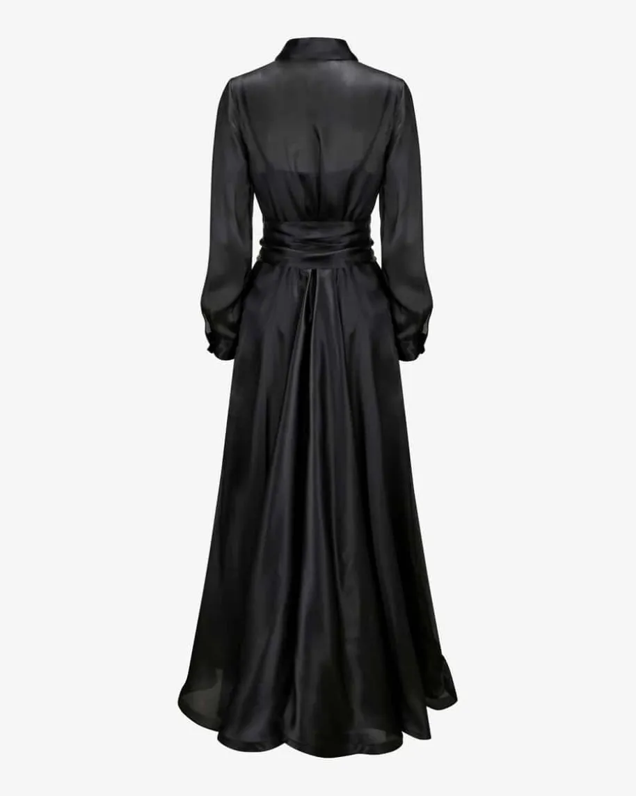 Miasole Long Seidenkleid