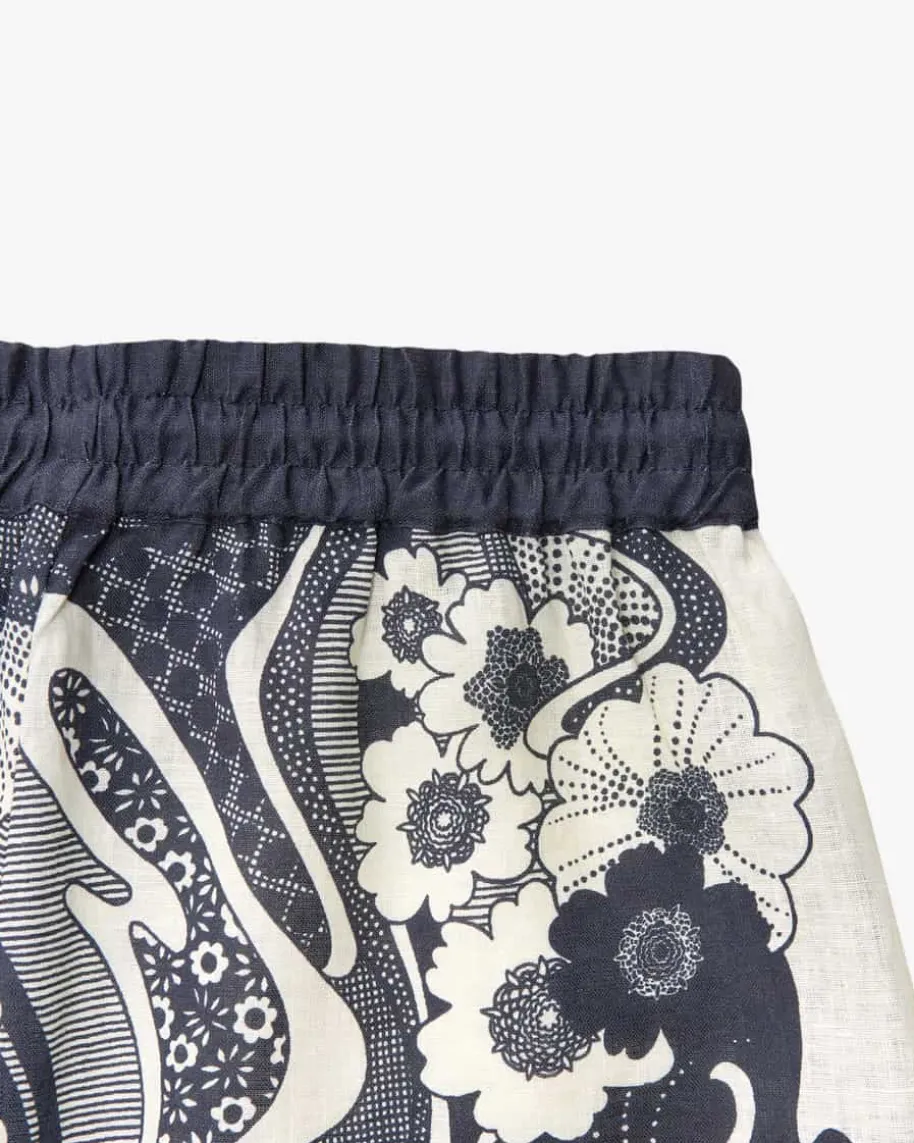 Mickey Hose aus Leinen