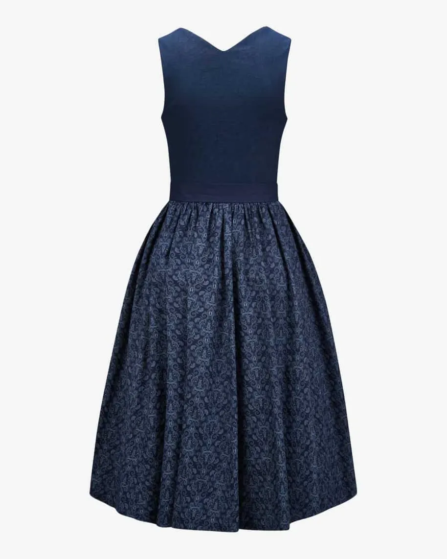Midi-Dirndl mit Schürze