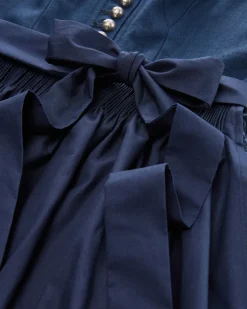 Midi-Dirndl mit Schürze