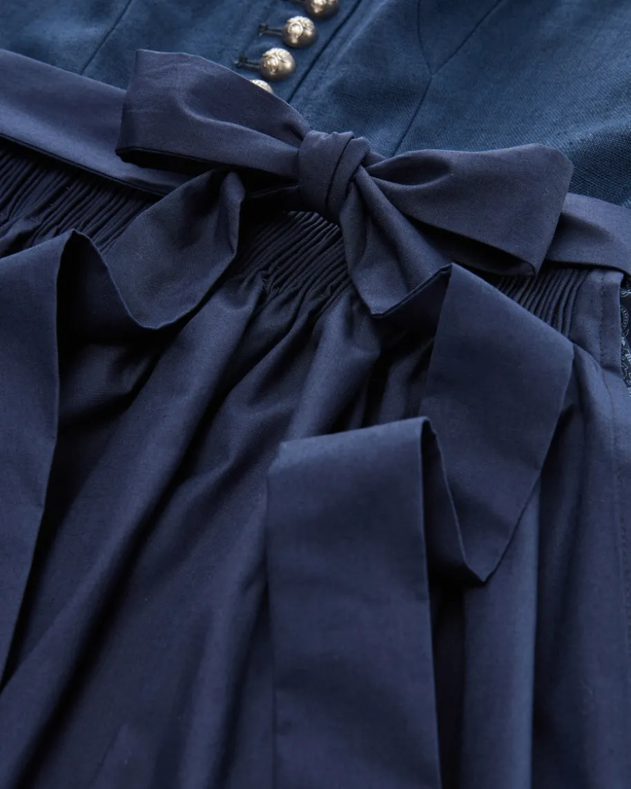 Midi-Dirndl mit Schürze