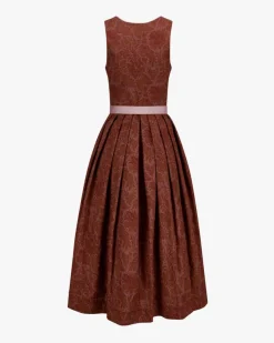 Midi-Dirndl mit Schürze