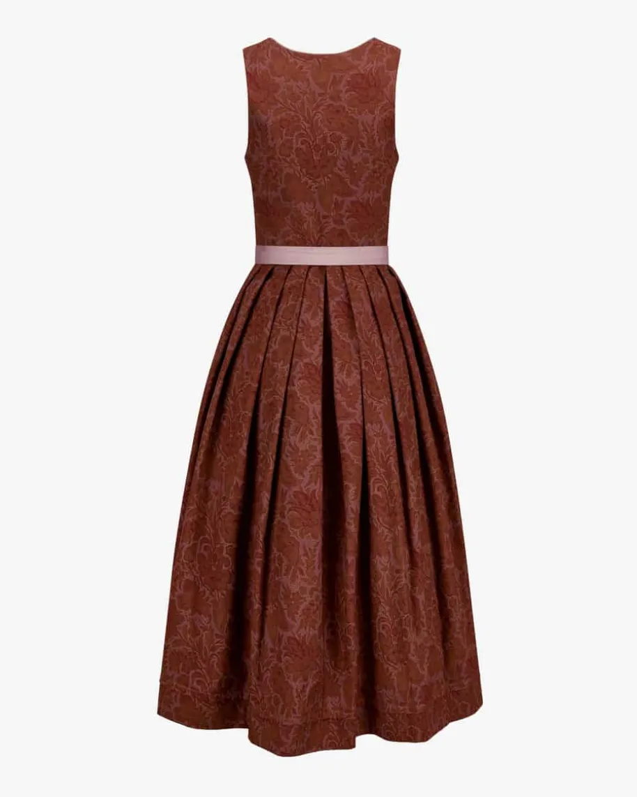 Midi-Dirndl mit Schürze