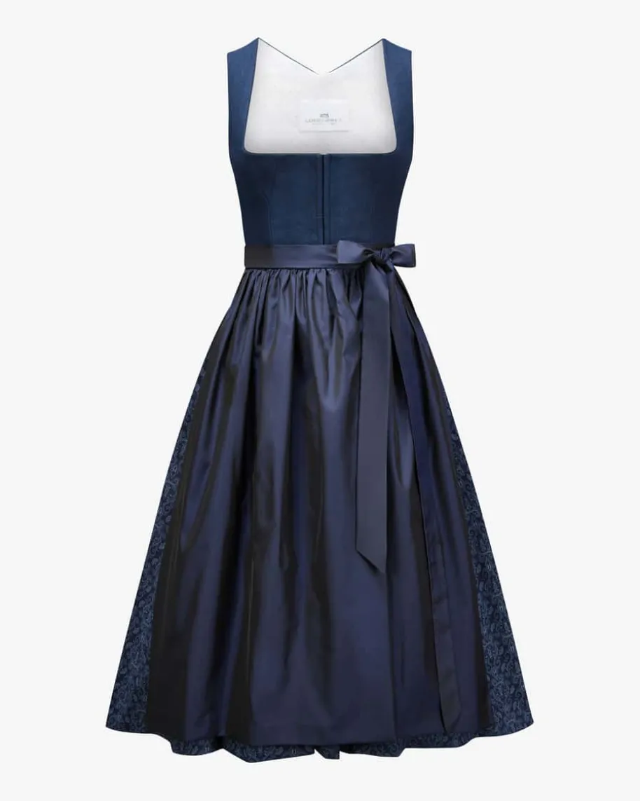 Midi-Dirndl mit Schürze