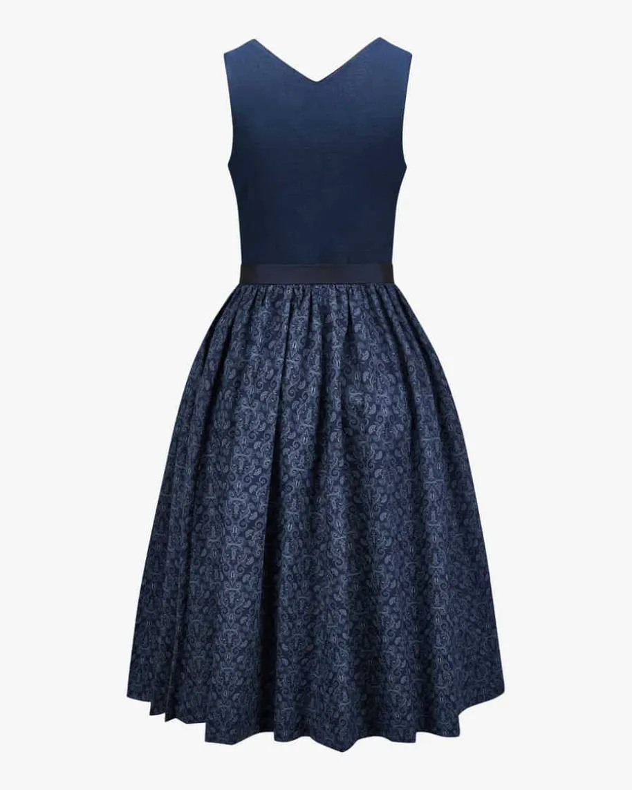 Midi-Dirndl mit Schürze