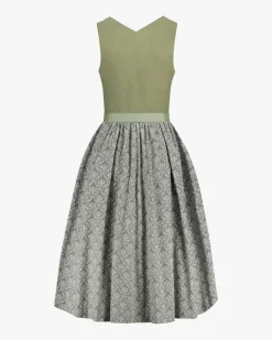 Midi-Dirndl mit Schürze