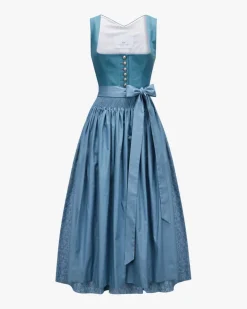 Midi-Dirndl mit Schürze