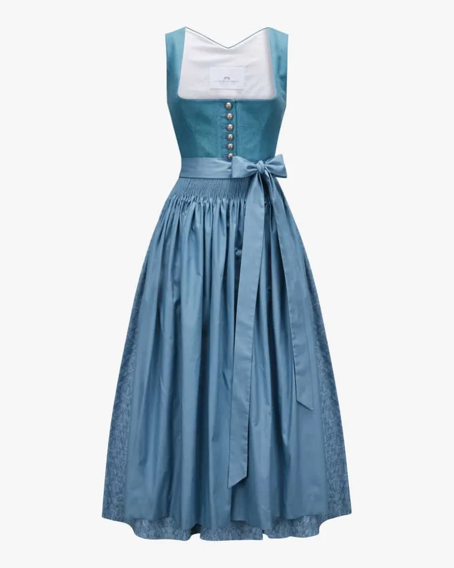 Midi-Dirndl mit Schürze