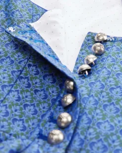 Midi-Dirndl mit Seidenschürze