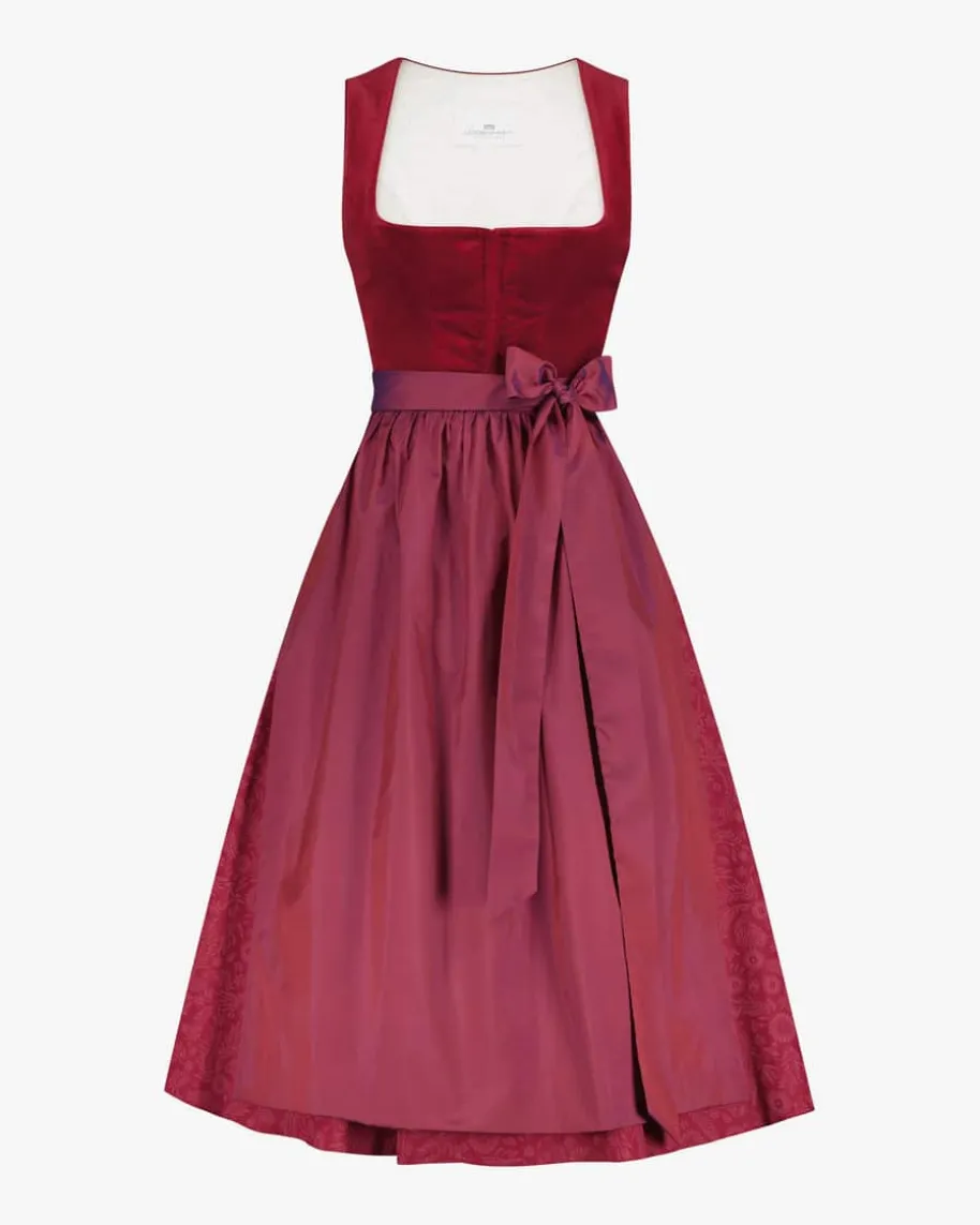 Midi-Wiesndirndl mit Schürze