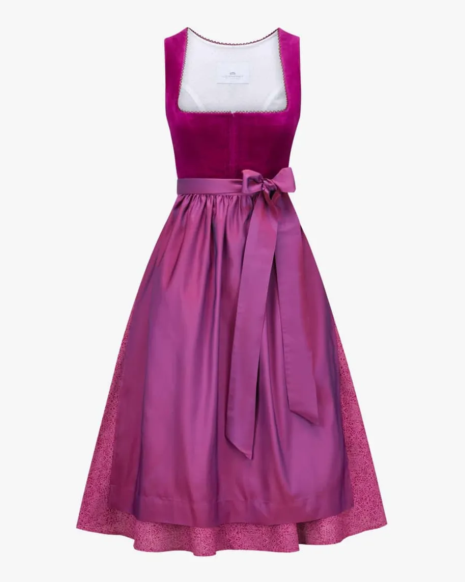 Midi-Wiesndirndl mit Schürze