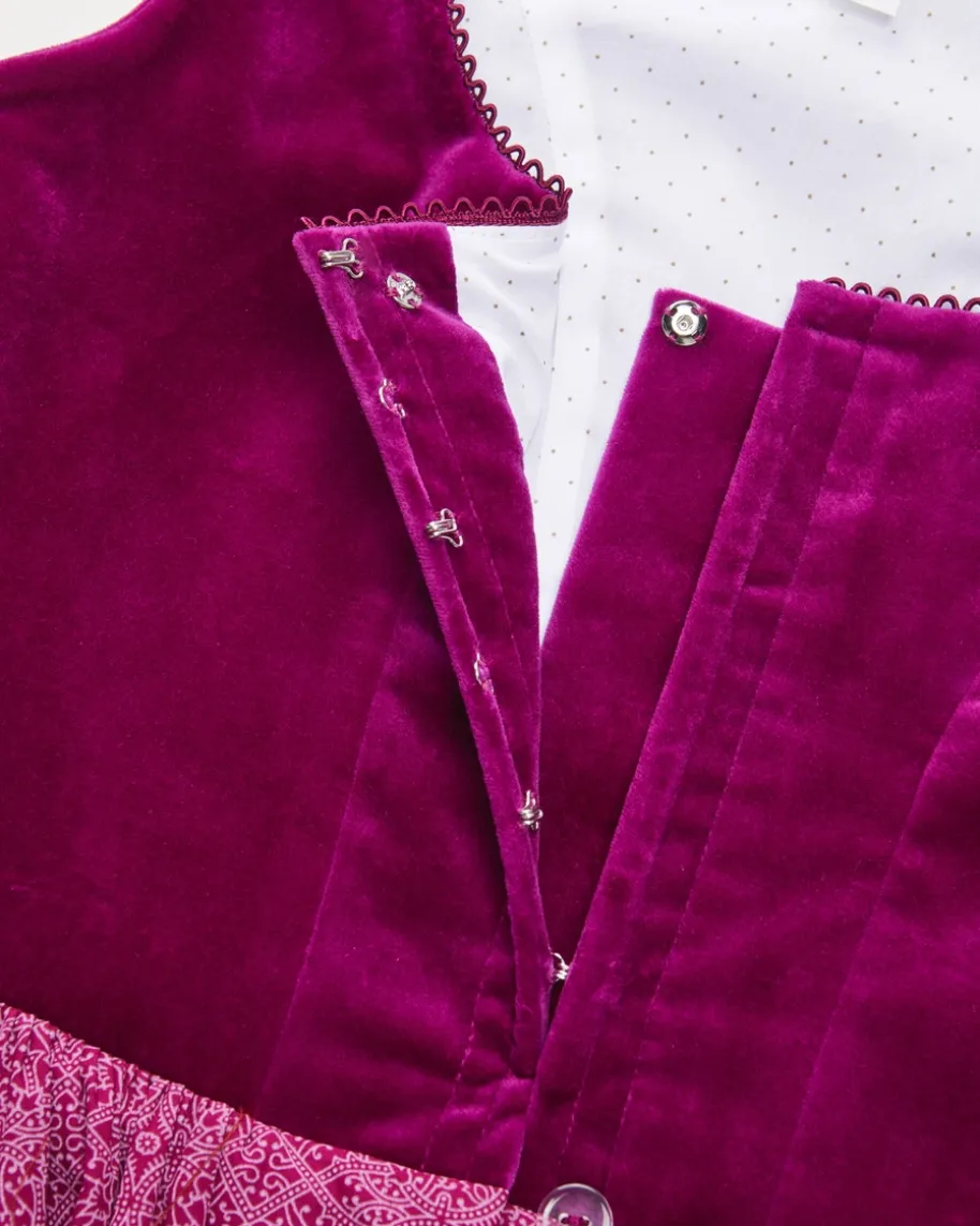 Midi-Wiesndirndl mit Schürze