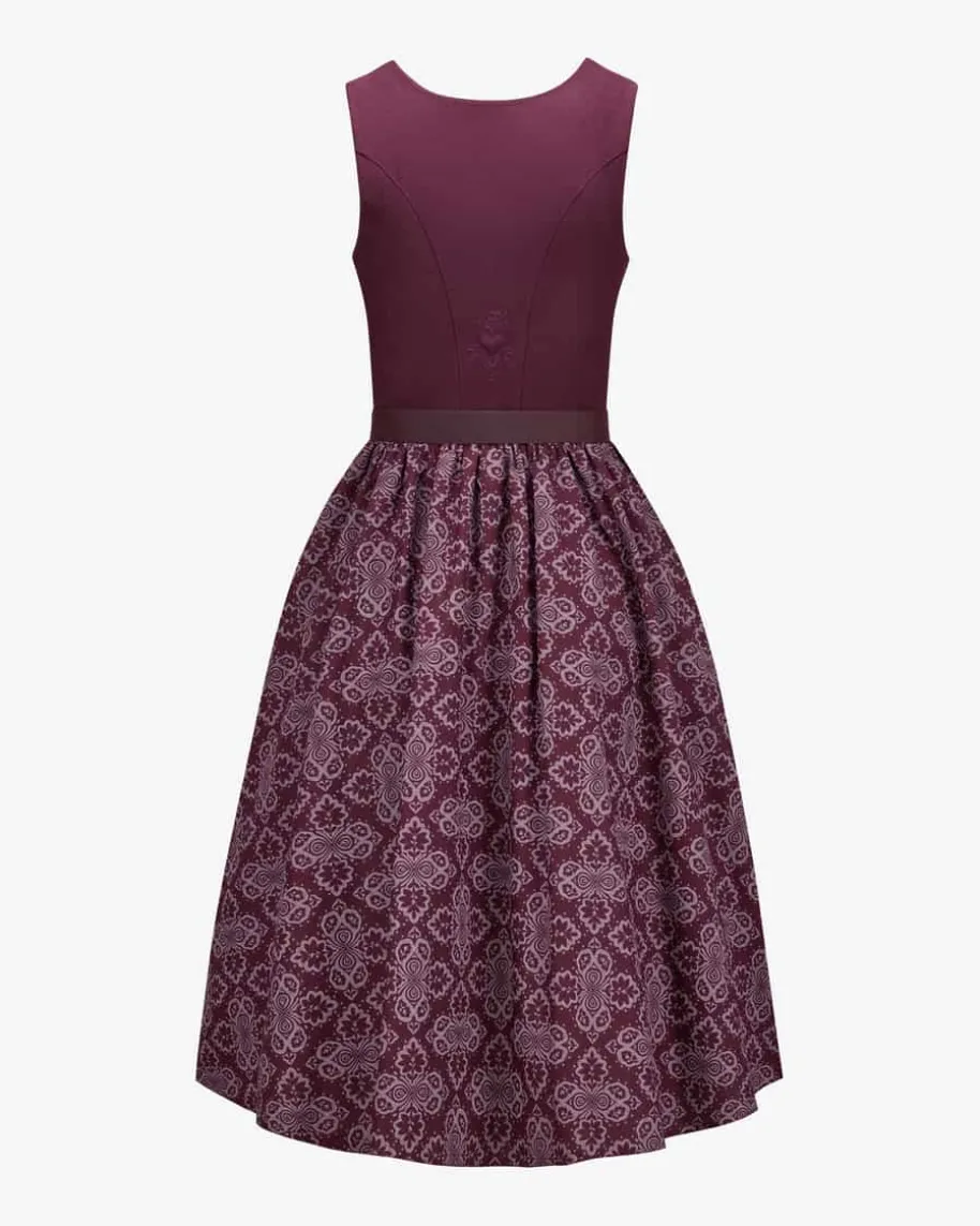 Midi-Wiesndirndl mit Schürze