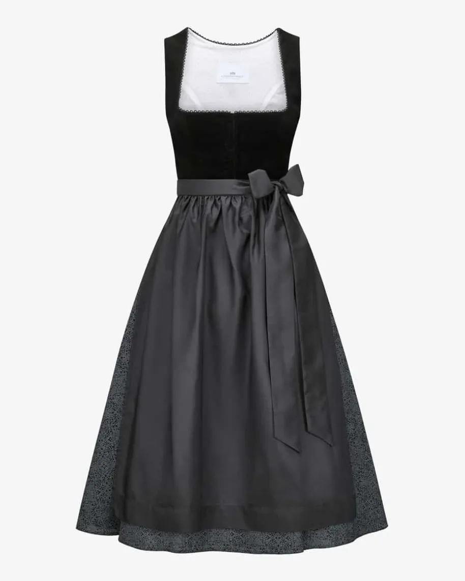 Midi-Wiesndirndl mit Schürze