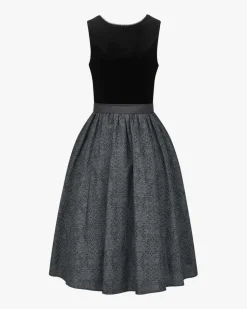 Midi-Wiesndirndl mit Schürze