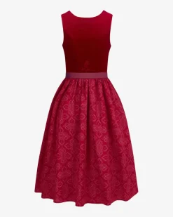 Midi-Wiesndirndl mit Schürze