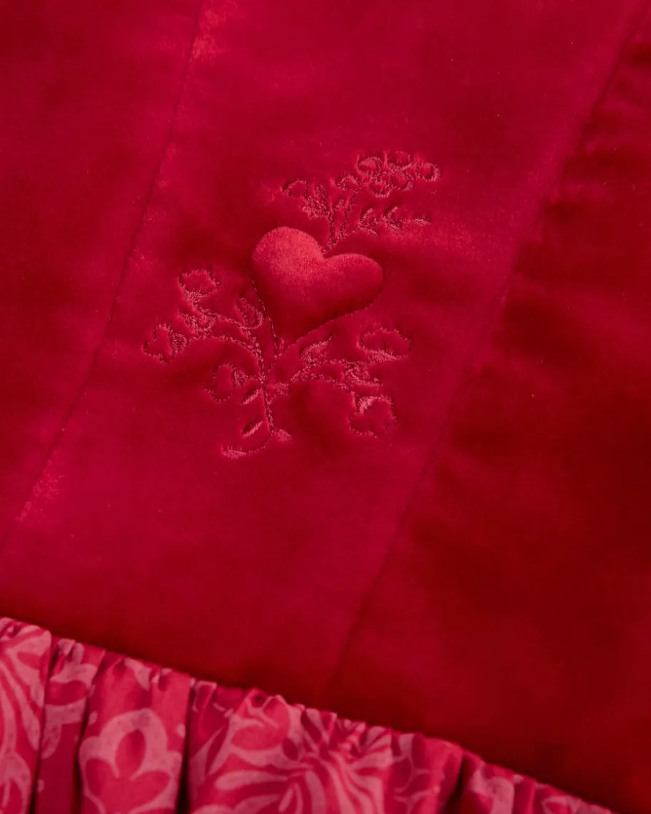 Midi-Wiesndirndl mit Schürze