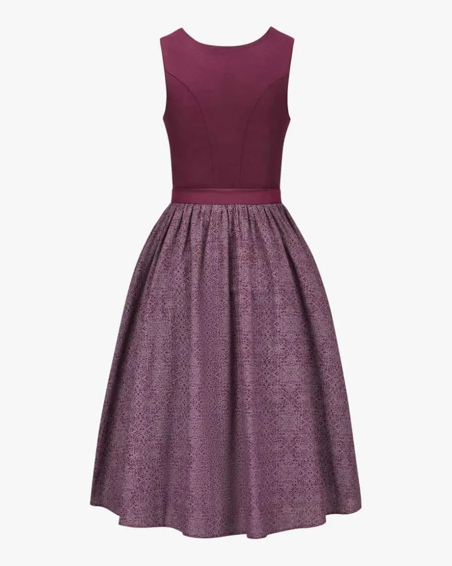 Midi-Wiesndirndl mit Schürze