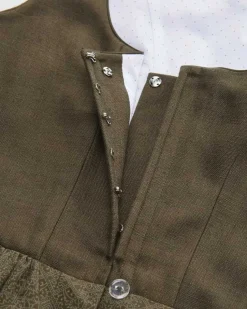 Midi-Wiesndirndl mit Schürze