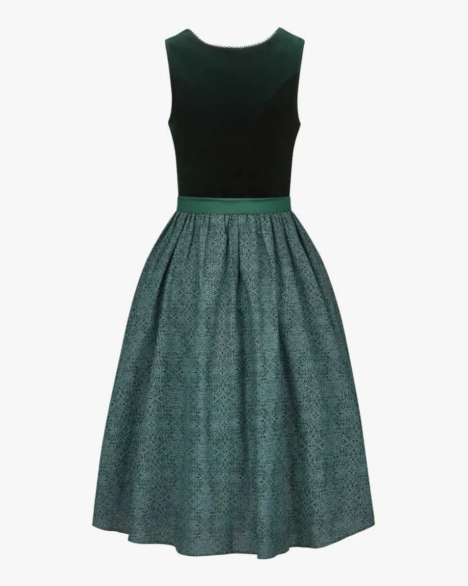 Midi-Wiesndirndl mit Schürze