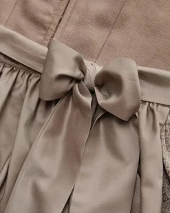 Midi-Wiesndirndl mit Schürze
