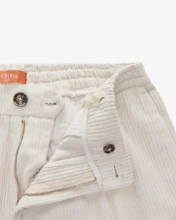 Mitte Cord-Joggpants aus Baumwolle