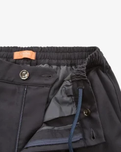 Mitte Hose aus Schurwolle und Cashmere