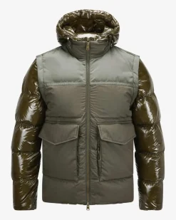 Mixmedia Convertible 2-in1-Daunenjacke