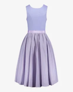 München Dirndl lang mit Seidenschürze