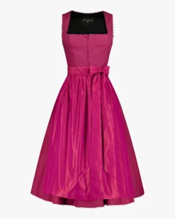 München Midi-Dirndl mit Seidenschürze