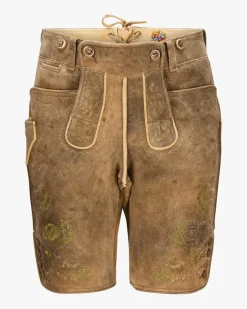 Monaco Lederhose aus Hirschleder