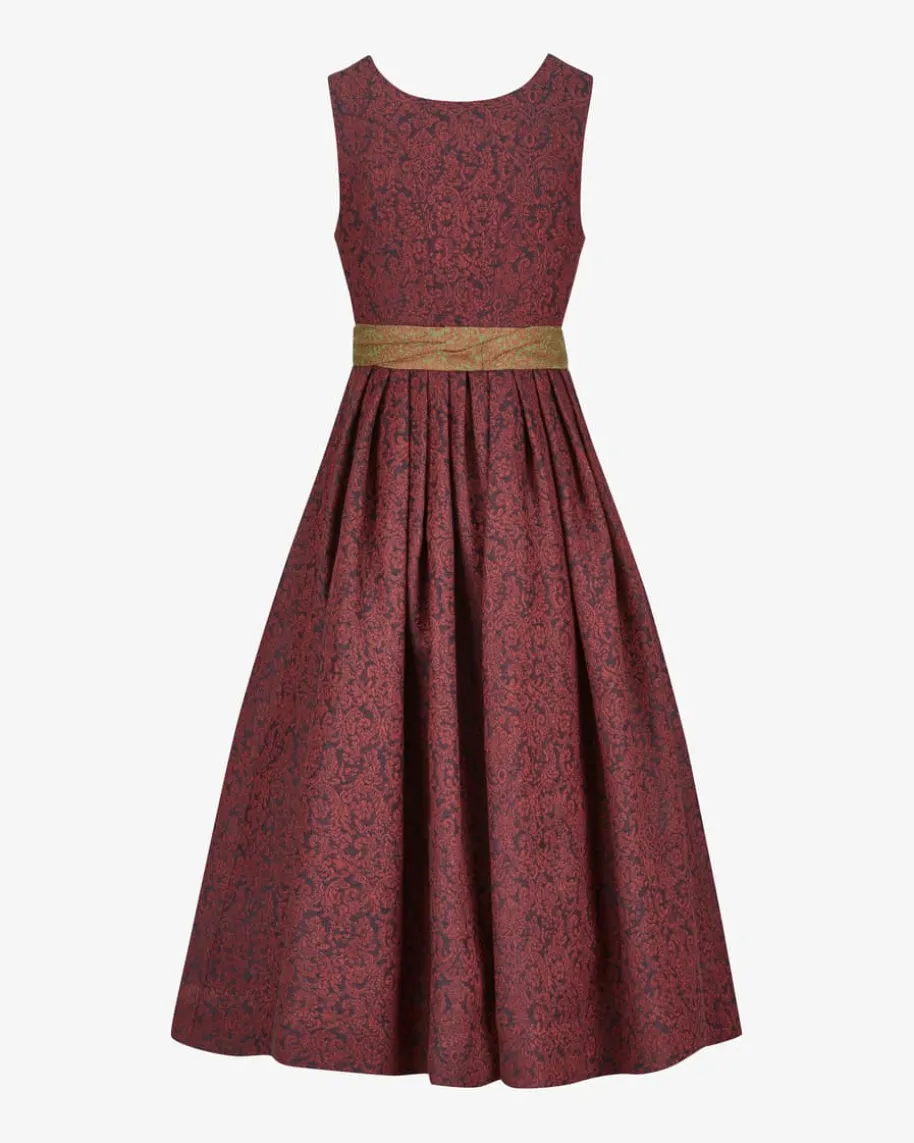 Monika Leinen-Dirndl lang mit Schürze