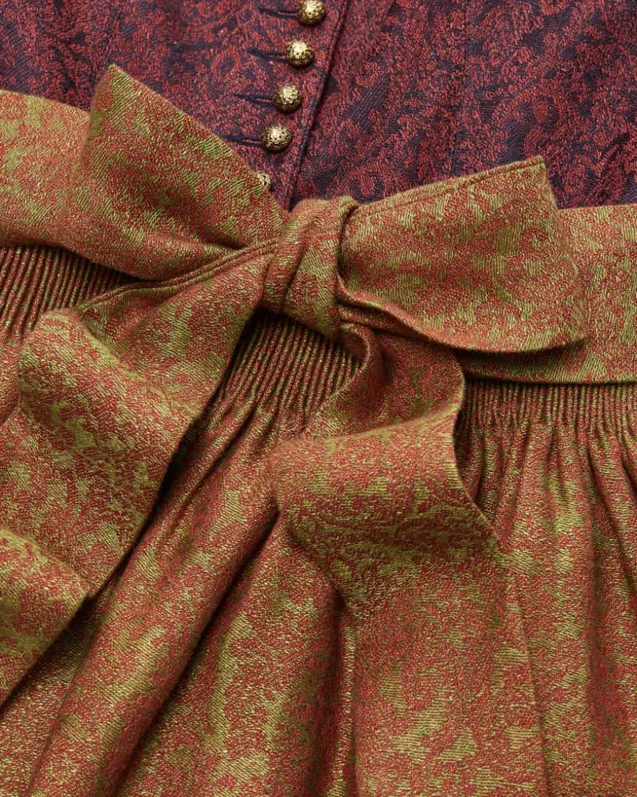 Monika Leinen-Dirndl lang mit Schürze