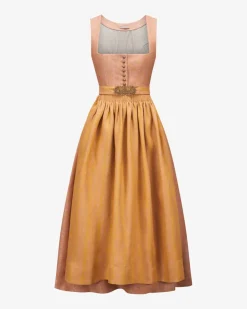 Monika Leinen-Dirndl lang mit Schürze